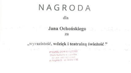 Nagrody w VI Integracyjnych Spotkaniach Teatralnych AGRAFKA